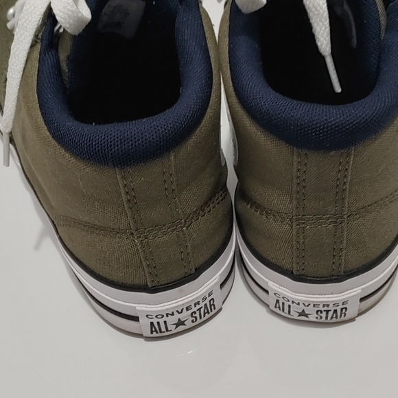 Converse sneakers Malden Street Mid Size Men's 8.5 womens 10.5 - Picture 3 of 4